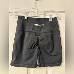 Alphalete Amplify Charcoal Bike Shorts